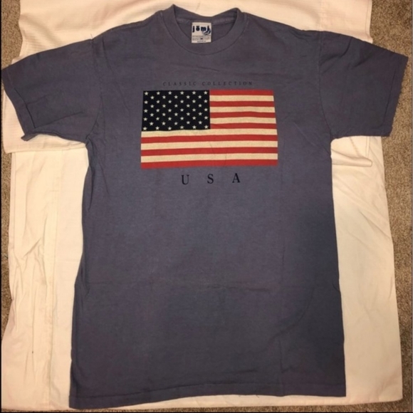 Vintage Jomi 4th of July Patriotic Graphic T-shirt - Picture 1 of 4